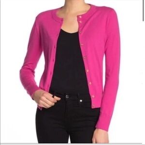 J. Crew Grey Button Up Classic Clare Cardigan. Size: Medium